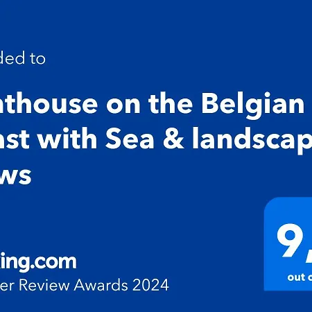 Penthouse On The Belgian Coast With Sea & Landscape Views Διαμέρισμα *