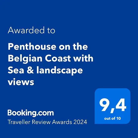 Penthouse On The Belgian Coast With Sea & Landscape Views Διαμέρισμα *