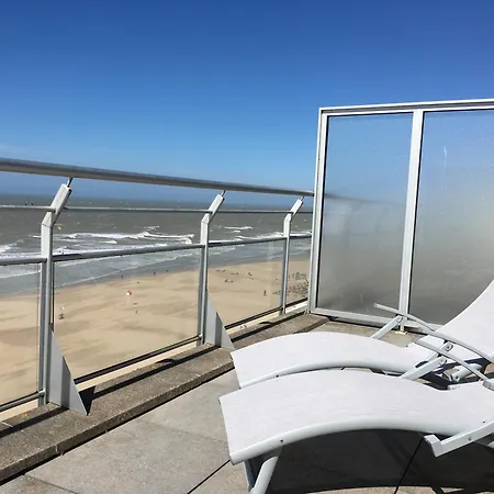 Apartamento Penthouse On The Belgian Coast With Sea & Landscape Views Wenduine